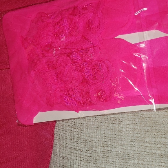 *Womens Pleated Mini Skirt Pink Sz XXL* ** - Picture 7 of 9